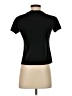 Zara 100% Cotton Black Short Sleeve Turtleneck Size S - photo 2