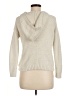 Pink Republic 100% Polyester Solid Ivory Pullover Sweater Size M - photo 2