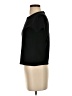 Zara 100% Cotton Black Short Sleeve Turtleneck Size S - photo 5