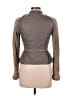 Burberry 100% Lambskin Gray Leather Jacket Size EU (IT) 42 / US 6 - photo 2