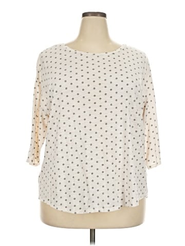 SONOMA life + style 3/4 Sleeve Blouse (view 1)