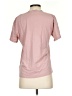 Athleta 100% Cotton Solid Pink Short Sleeve Turtleneck Size S - photo 2