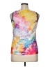 Unbranded 100% Polyester White Tank Top Size XL - photo 2