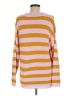 Unbranded Stripes Yellow Pullover Sweater Size M - photo 2