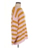 Unbranded Stripes Yellow Pullover Sweater Size M - photo 4