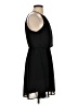 Lush 100% Polyester Solid Black Casual Dress Size S - photo 4