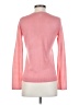 Barneys New York Pink Silk Pullover Sweater Size S - photo 2