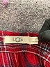 Ugg 100% Cotton Plaid Red Casual Pants Size XL - photo 4