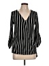 Beacon Black Long Sleeve Blouse Size L - photo 1