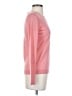 Barneys New York Pink Silk Pullover Sweater Size S - photo 4
