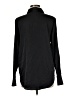 H&M Solid Black Long Sleeve Blouse Size M - photo 2