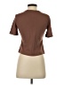 Adrienne Vittadini Brown Short Sleeve Turtleneck Size XS - photo 2