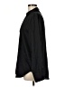 H&M Solid Black Long Sleeve Blouse Size M - photo 5