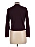 JS Collections 100% Polyester Burgundy Long Sleeve Blouse Size 10 Petite - photo 2