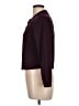 JS Collections 100% Polyester Burgundy Long Sleeve Blouse Size 10 Petite - photo 5