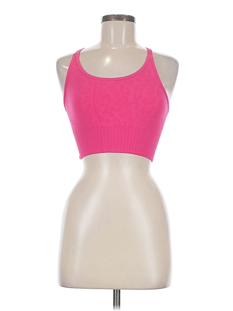 Pre-owned 90 Degree By Reflex Sports Bra In Pink