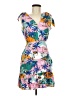 Sam Edelman 100% Polyester Tropical Orange Cocktail Dress Size 6 - photo 1