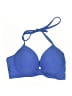 Shade & Shore Solid Blue Swimsuit Top Size XL (38D) - photo 1
