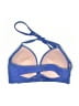 Shade & Shore Solid Blue Swimsuit Top Size XL (38D) - photo 2
