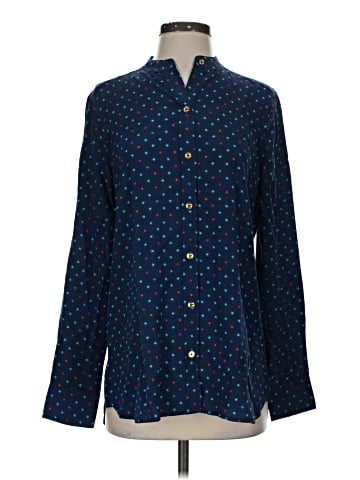 C. Wonder Long Sleeve Silk Top (view 1)
