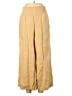 Wrap 100% Cotton Yellow Casual Pants Size 4 - photo 1
