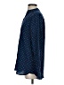 C. Wonder 100% Silk Polka Dots Blue Long Sleeve Silk Top Size S - photo 5