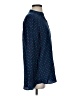 C. Wonder 100% Silk Polka Dots Blue Long Sleeve Silk Top Size S - photo 4