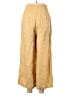 Wrap 100% Cotton Yellow Casual Pants Size 4 - photo 2
