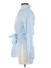 Three Dots Blue Long Sleeve Blouse Size XS - photo 5