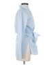 Three Dots Blue Long Sleeve Blouse Size XS - photo 4