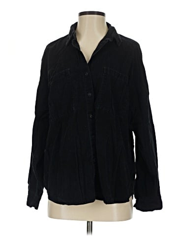 Divided by H&M Long Sleeve Button-Down Shirt (view 1)
