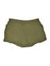 Old Navy 100% Viscose Solid Green Khaki Shorts Size L - photo 1