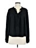 Assorted Brands 100% Polyester Black Long Sleeve Blouse Size M - photo 1