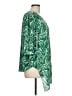 Chico's 100% Polyester Green 3/4 Sleeve Blouse Size L - photo 4