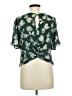Sienna Sky 100% Polyester Green Short Sleeve Blouse Size M - photo 2