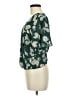 Sienna Sky 100% Polyester Green Short Sleeve Blouse Size M - photo 5