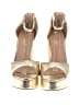 Lulus Gold Sandals Size 10 - photo 2