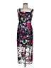 Sam Edelman Floral Purple Cocktail Dress Size 6 - photo 1