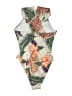 Unbranded Tropical Ivory One Piece Swimsuit Size M - photo 2