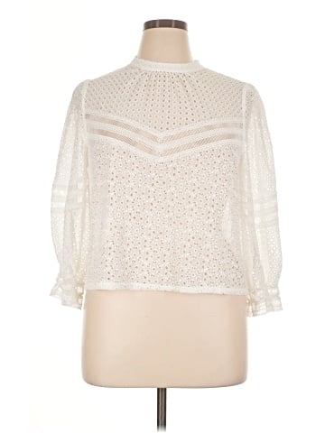 Reiss 3/4 Sleeve Blouse (view 1)