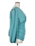 Grace Karin Teal Long Sleeve Blouse Size 2X - photo 4