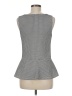 Ann Taylor Factory Chevron-herringbone Gray Sleeveless Top Size M - photo 2