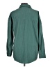 Unbranded 100% Polyester Solid Green Long Sleeve Blouse Size L - photo 2