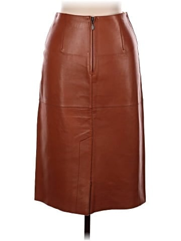 Chloé Leather Skirt (view 2)