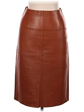 Chloé Leather Skirt (view 1)
