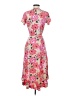 Espresso Floral Pink Cocktail Dress Size S - photo 2