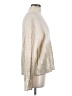Ann Taylor Metallic Ivory Turtleneck Sweater Size M - photo 4