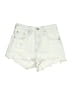 Levi's 100% Cotton Ivory Denim Shorts Size 24 waist - photo 1