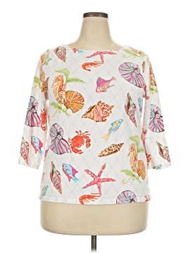Talbots 3/4 Sleeve T-Shirt (view 1)