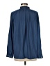 Ann Taylor LOFT Blue Long Sleeve Blouse Size M - photo 2